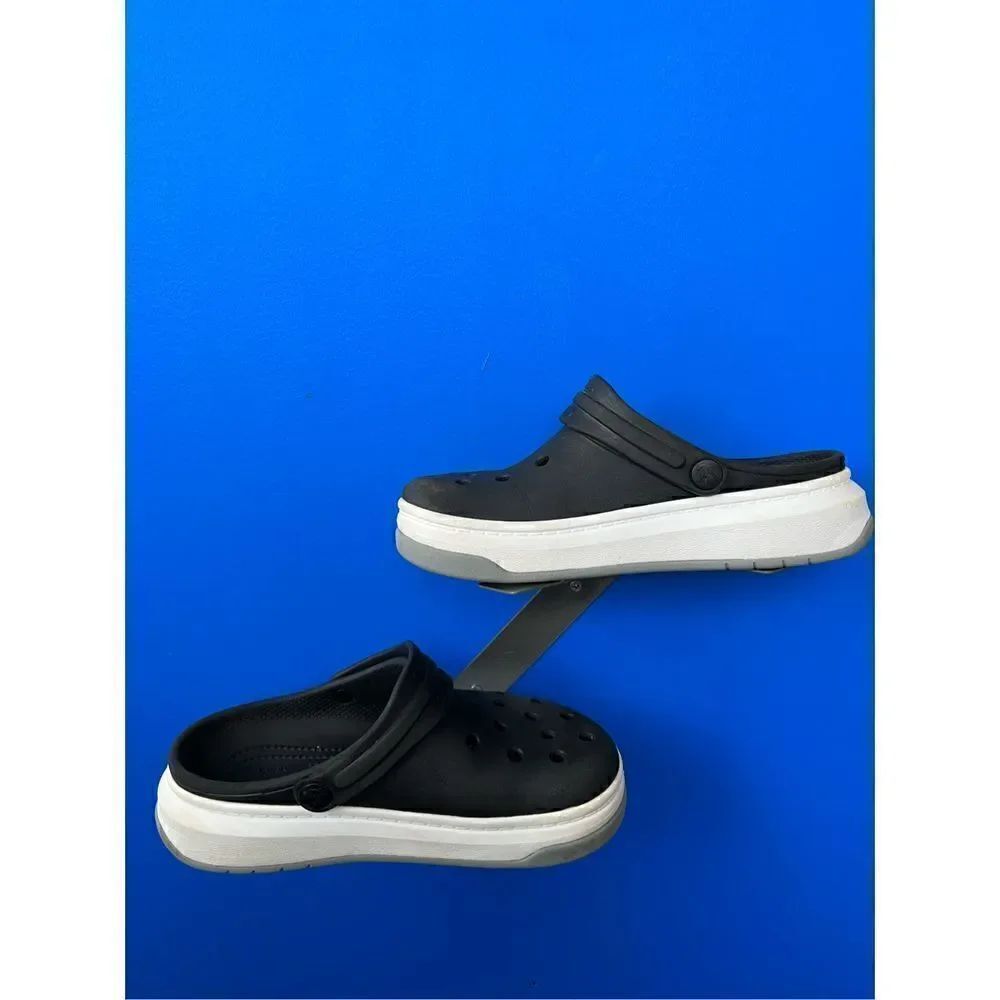 CROCS Crocband Full Force Clogs - Black/White